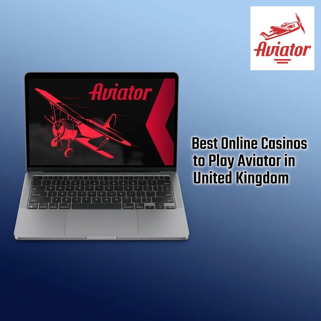 Screenshot of top UK online casinos offering Aviator game with payment options and bonus details